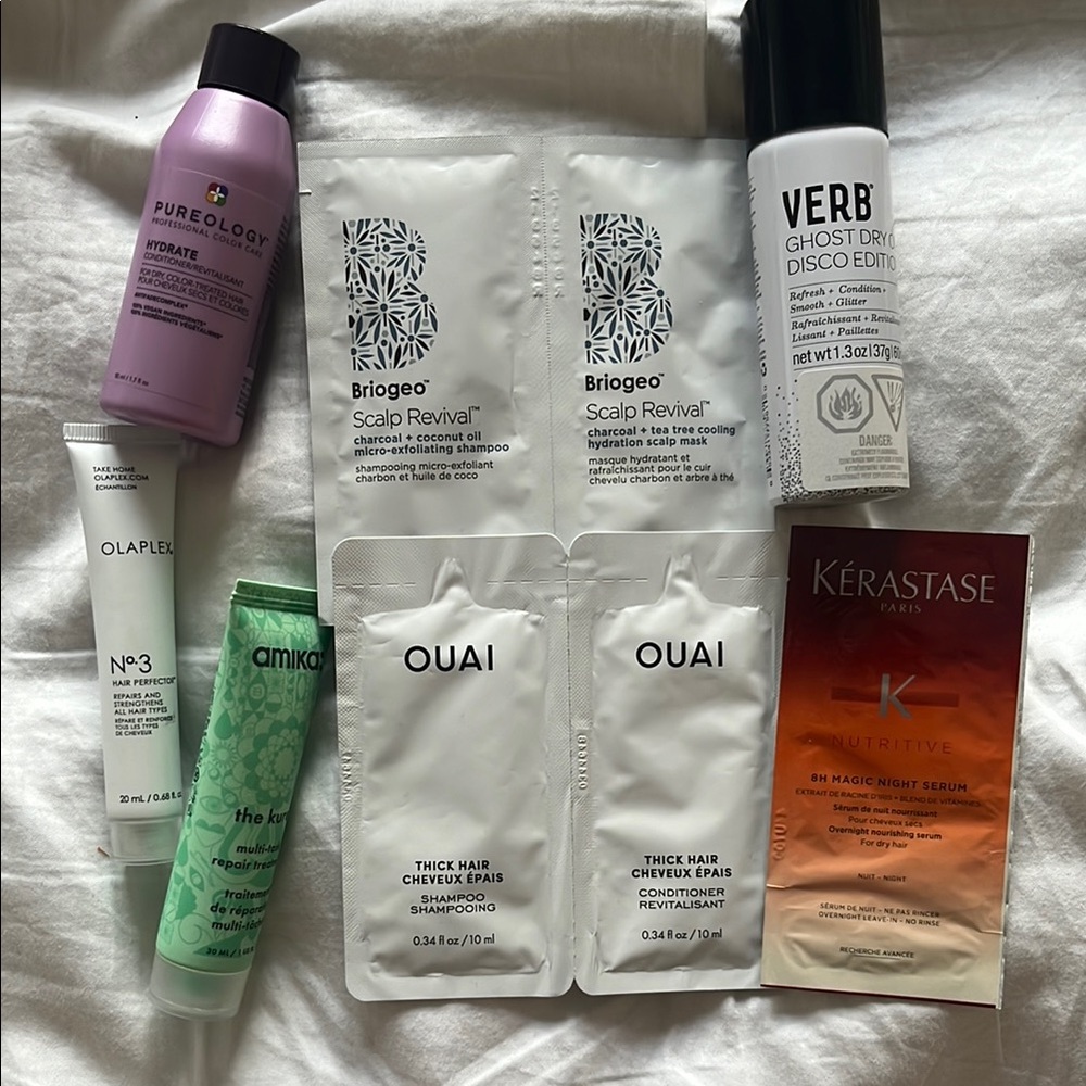 Hair must have minis : Olaplex, Kerastase, Amika, Ouai, Briogeo, Verb